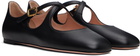 Bally Black Ballyrina Ballerina Flats