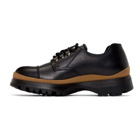 Prada Black Cap Toe Derbys