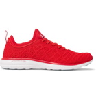 APL Athletic Propulsion Labs - TechLoom Phantom 3D Mesh Sneakers - Red