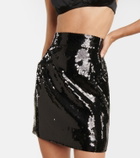 Alexandre Vauthier - Sequined high-rise miniskirt