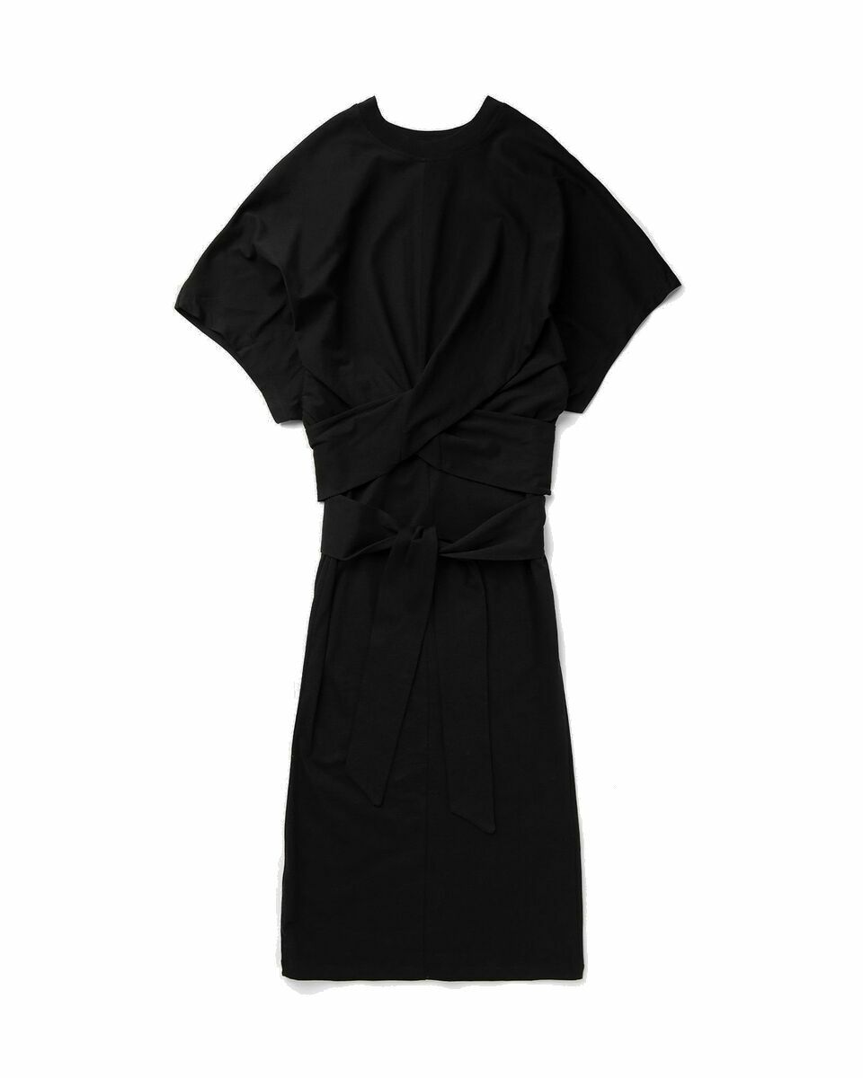 Photo: Closed Wrap Dress Black - Womens - Dresses