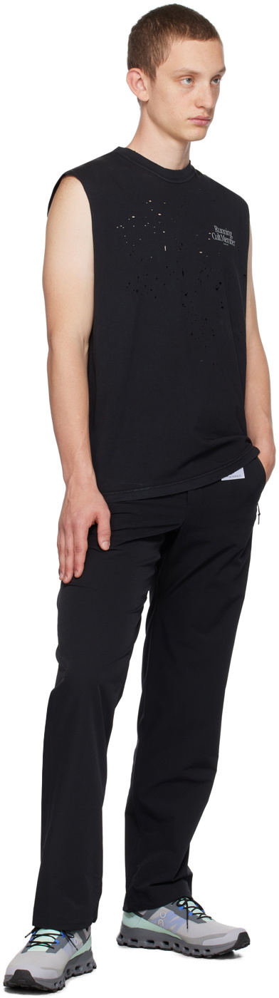 Satisfy Black MothTech Tank Top