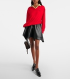 Loewe Double L asymmetric wool sweater