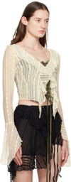 Raga Malak Beige Zida Blouse