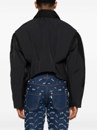 Bianca Saunders Black Larent Twill Bomber Jacket