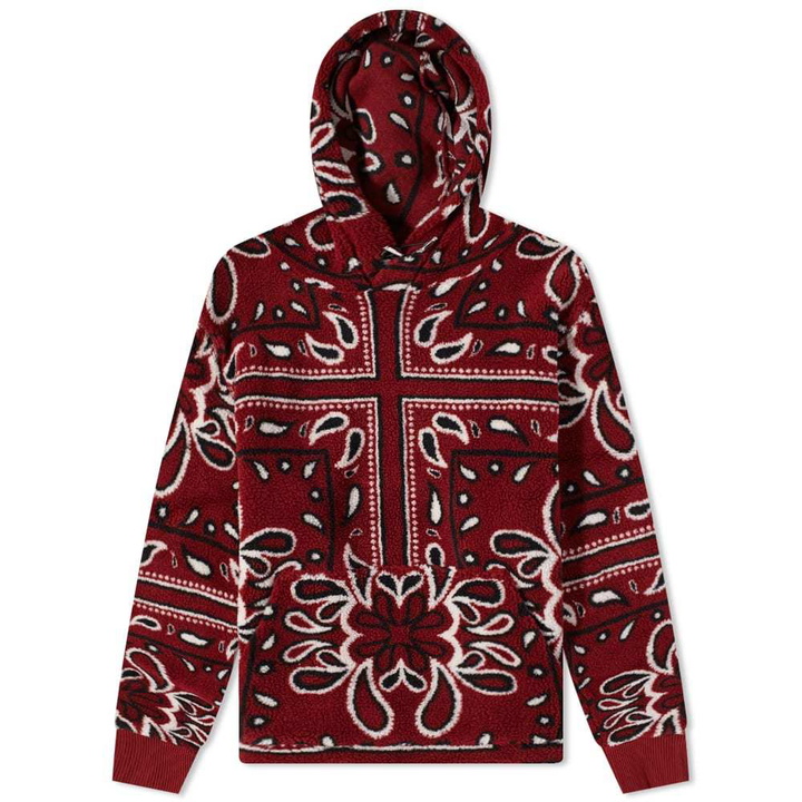 Photo: AMIRI Printed Bandana Polar Fleece Hoody