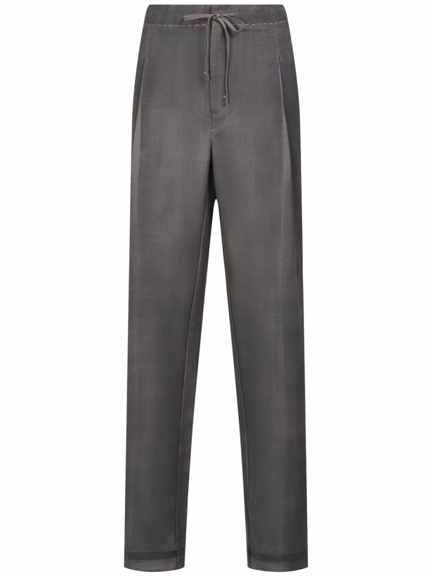 Photo: MAISON MARGIELA Spray Treatment Wool & Mohair Pants