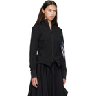 Y-3 Black Gradient 3-Stripes Nylon Track Jacket