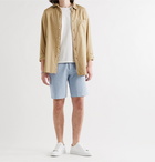 MR P. - Garment-Dyed Cotton-Twill Bermuda Shorts - Blue