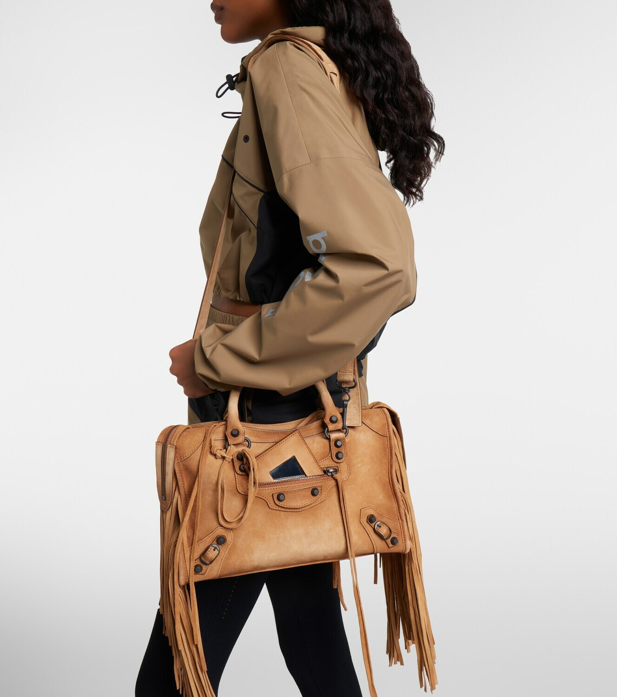 Balenciaga Le City Small leather shoulder bag