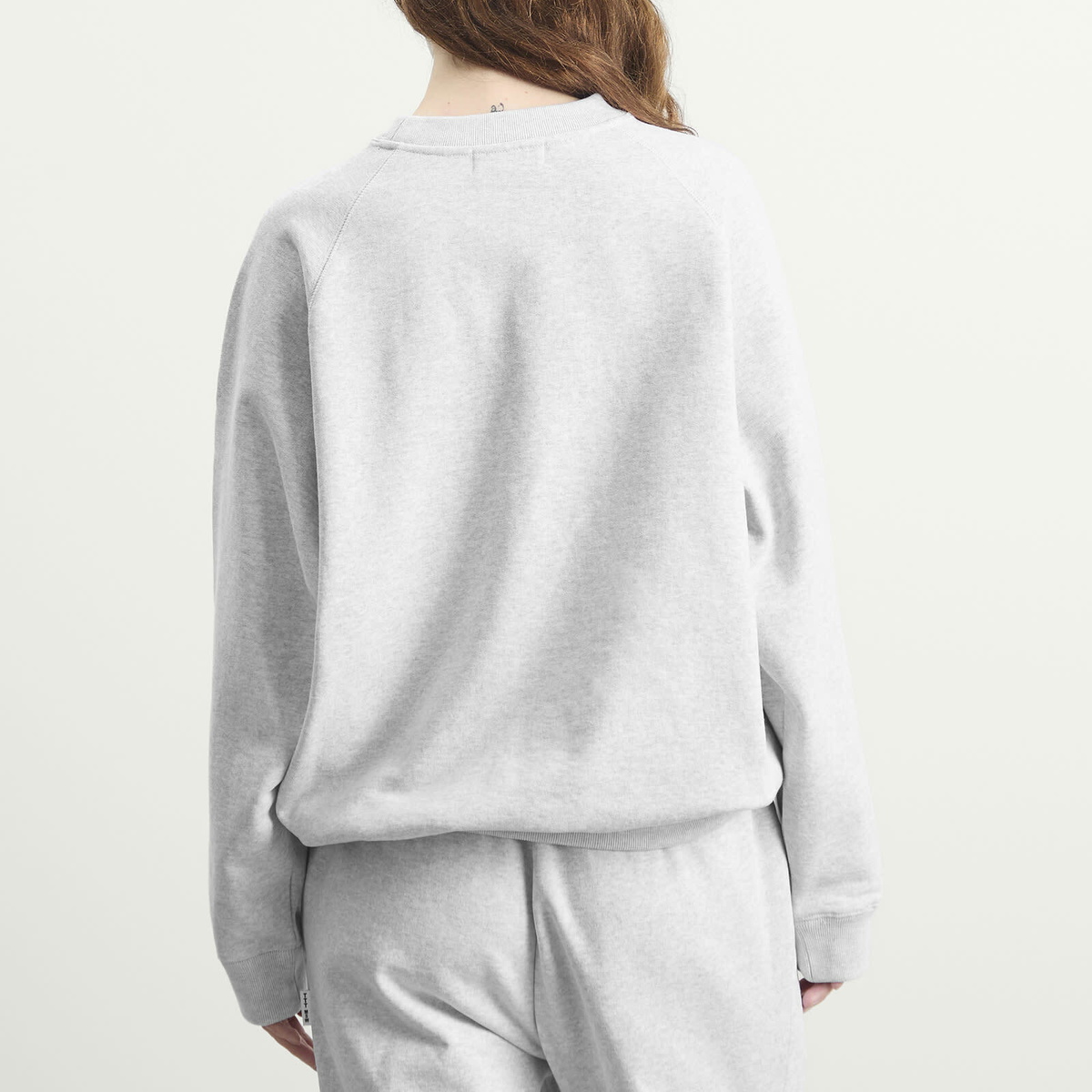 TTT MSW Women's Crew Neck Raglan Sweat in Ash