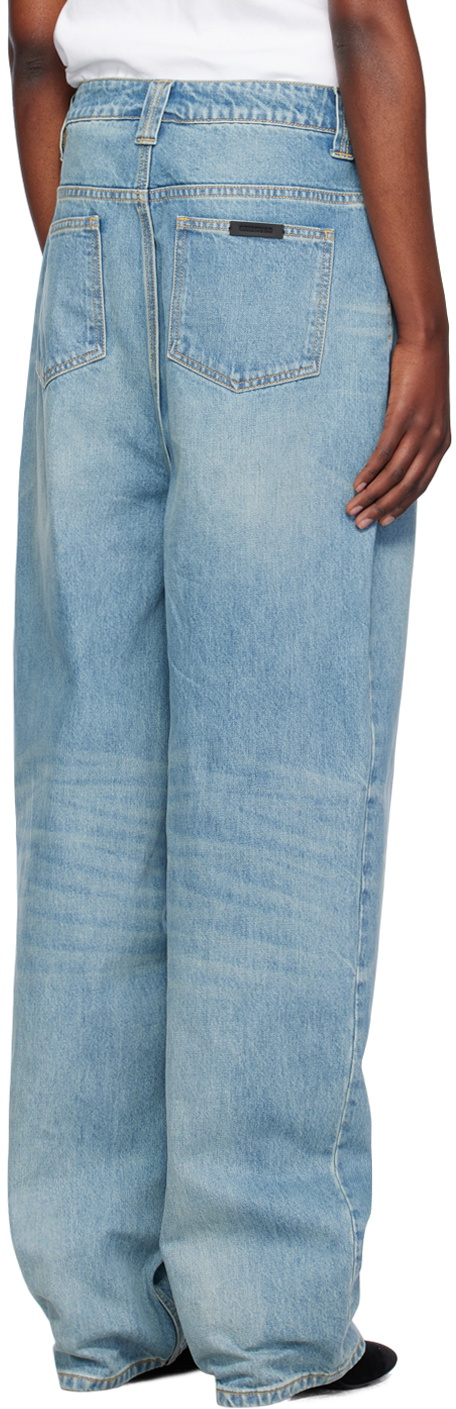 Fear of God ESSENTIALS Blue Straight-Leg Jeans
