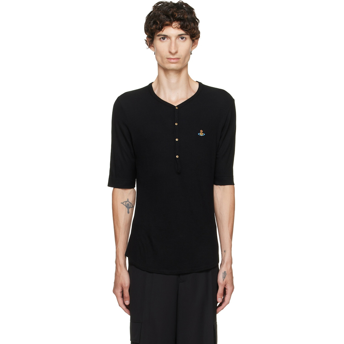 Vivienne Westwood Black Sailor Henley