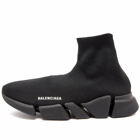 Balenciaga Men's Speed 2.0 LT Sneakers in Black