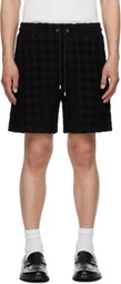 AMIRI Black MA Quad Toweling Shorts