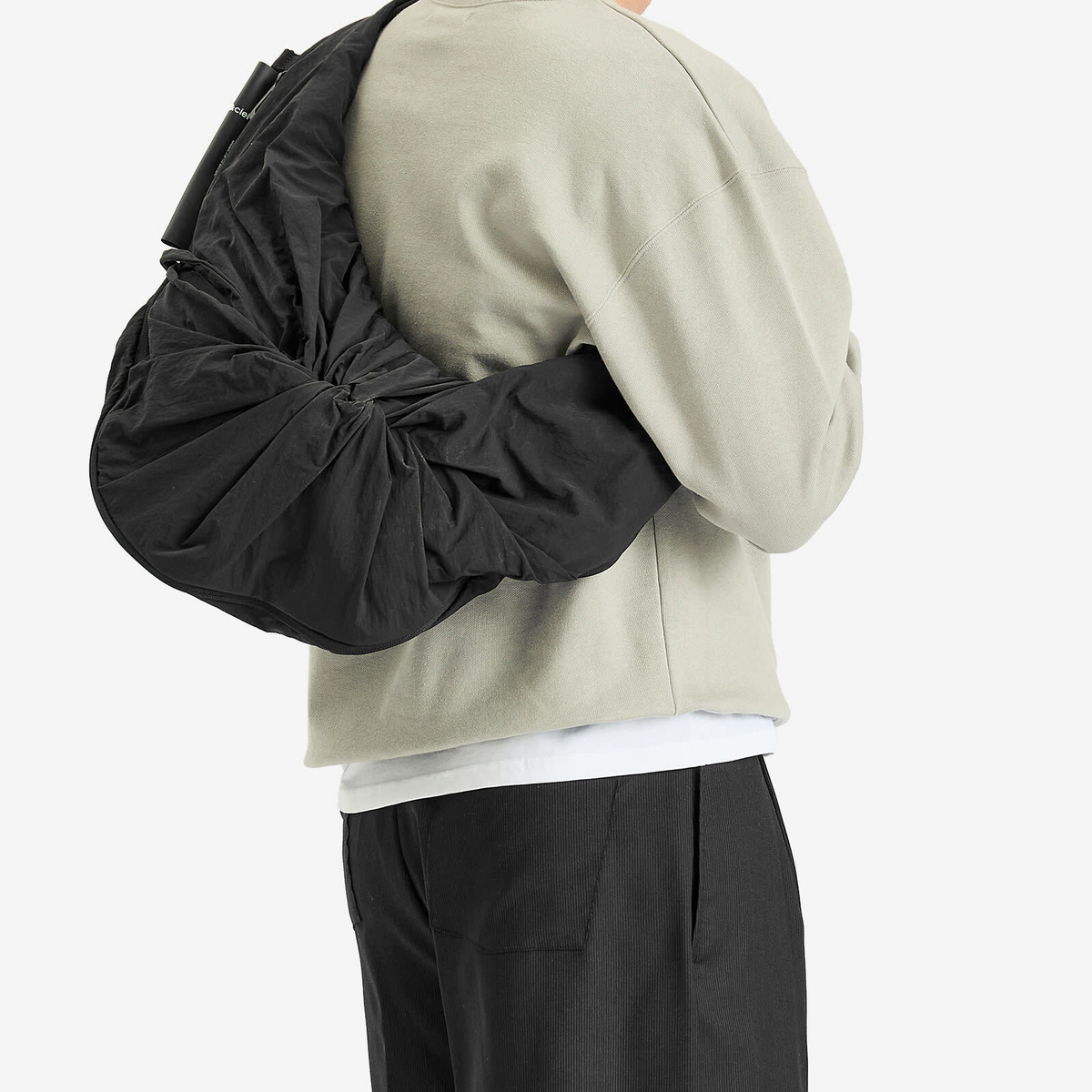 Cote&Ciel Po Smooth Cross Body Gilet Bag in Black 