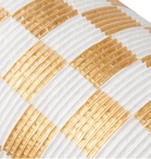 BY JAPAN - Beams Checked Paper Lantern - Gold