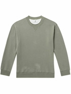 Brunello Cucinelli - Cotton-Jersey Sweatshirt - Green