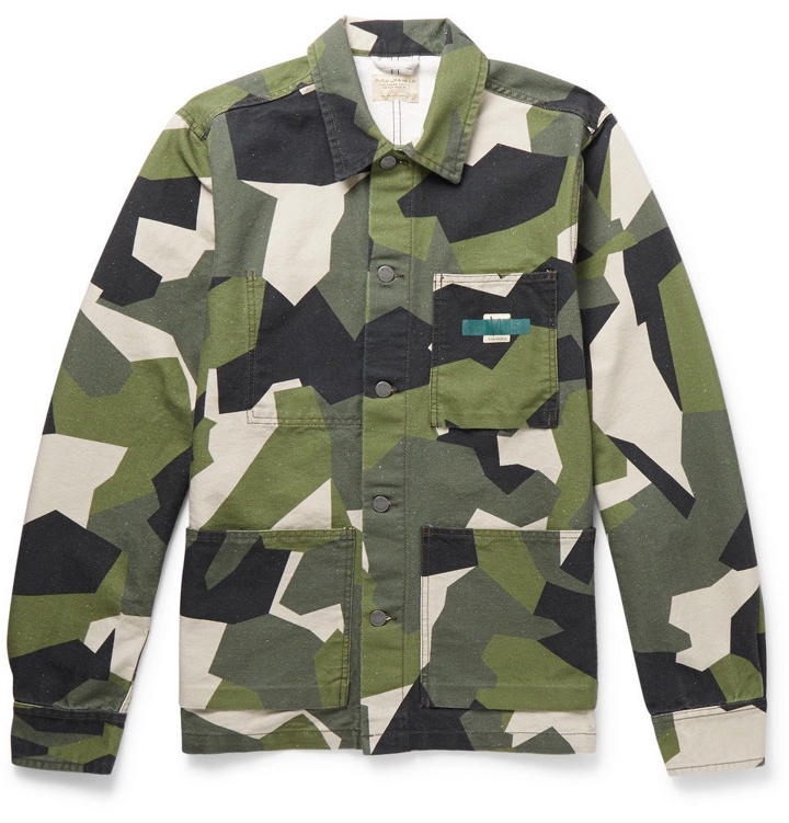 Photo: Nudie Jeans - Paul Camouflage-Print Organic Cotton-Canvas Jacket - Men - Green