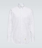 Thom Browne Pinstripe cotton shirt