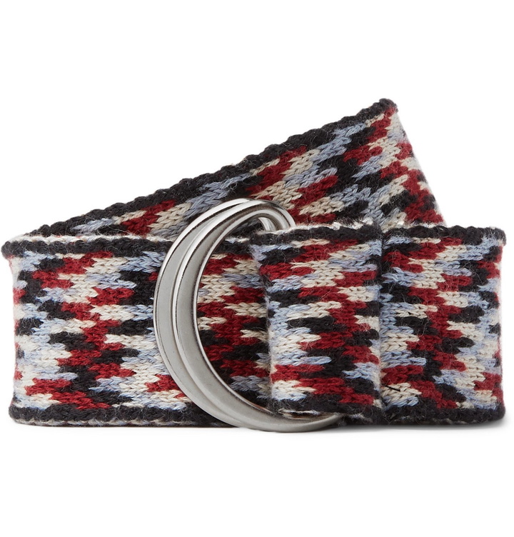 Photo: Isabel Marant - Knitted Cotton Belt - Burgundy