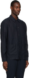 Vince Navy Hemp Shirt