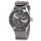 Blancpain Fifty Fathoms Automatic Moon Phase Grey Dial Mens Watch 5054-1210-NAGA
