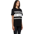Versace Black Vintage Medusa Logo T-Shirt