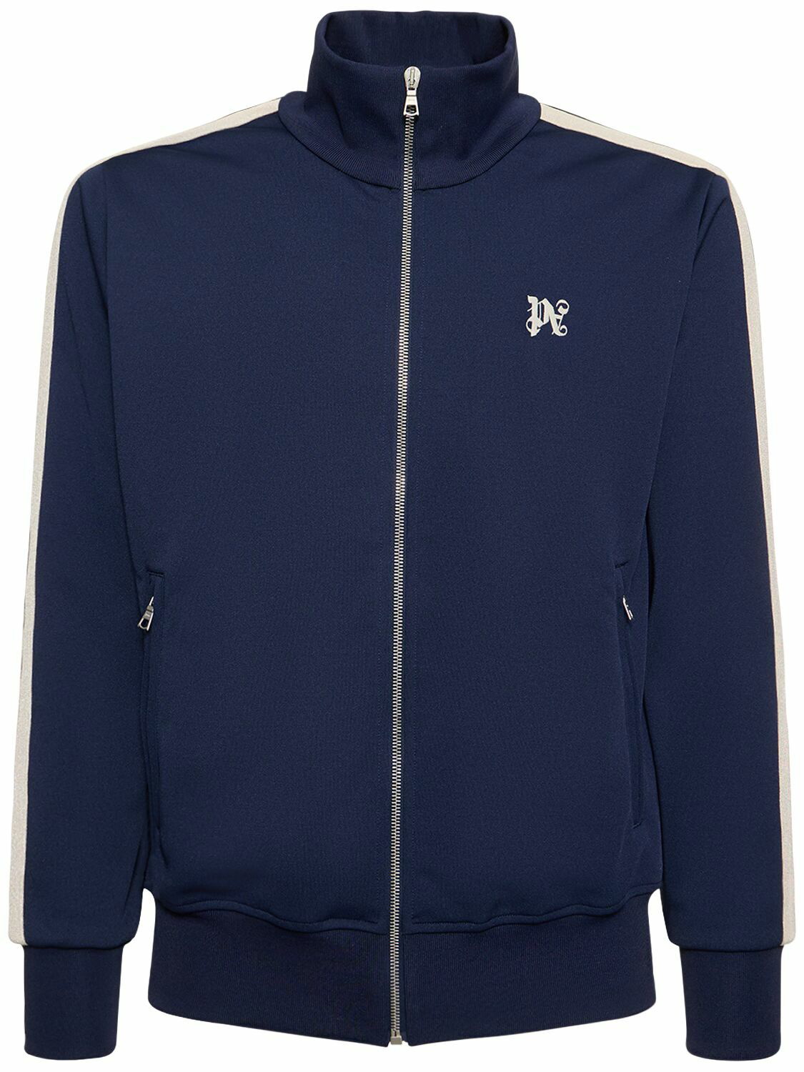 Palm Angels Navy Classic Track Jacket Palm Angels