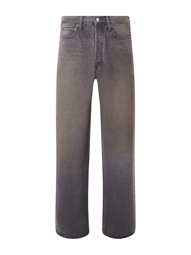 Photo: ssstein - Straight-Leg Distressed Jeans - Gray