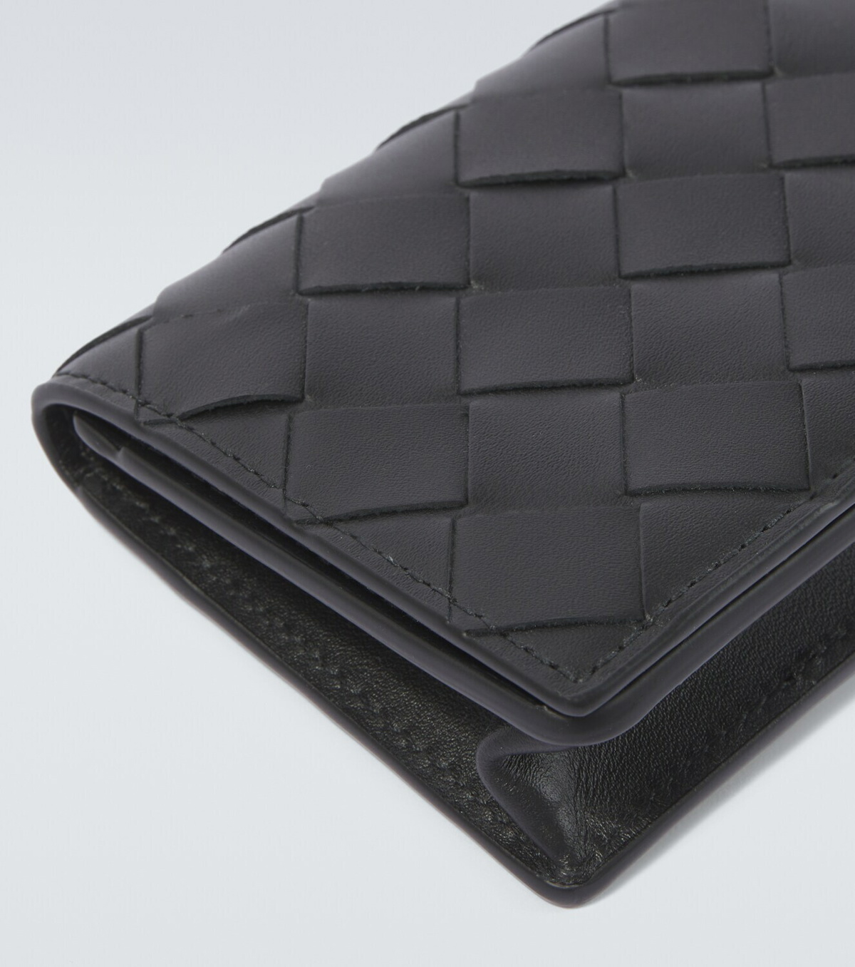 Bottega Veneta Intrecciato leather card holder