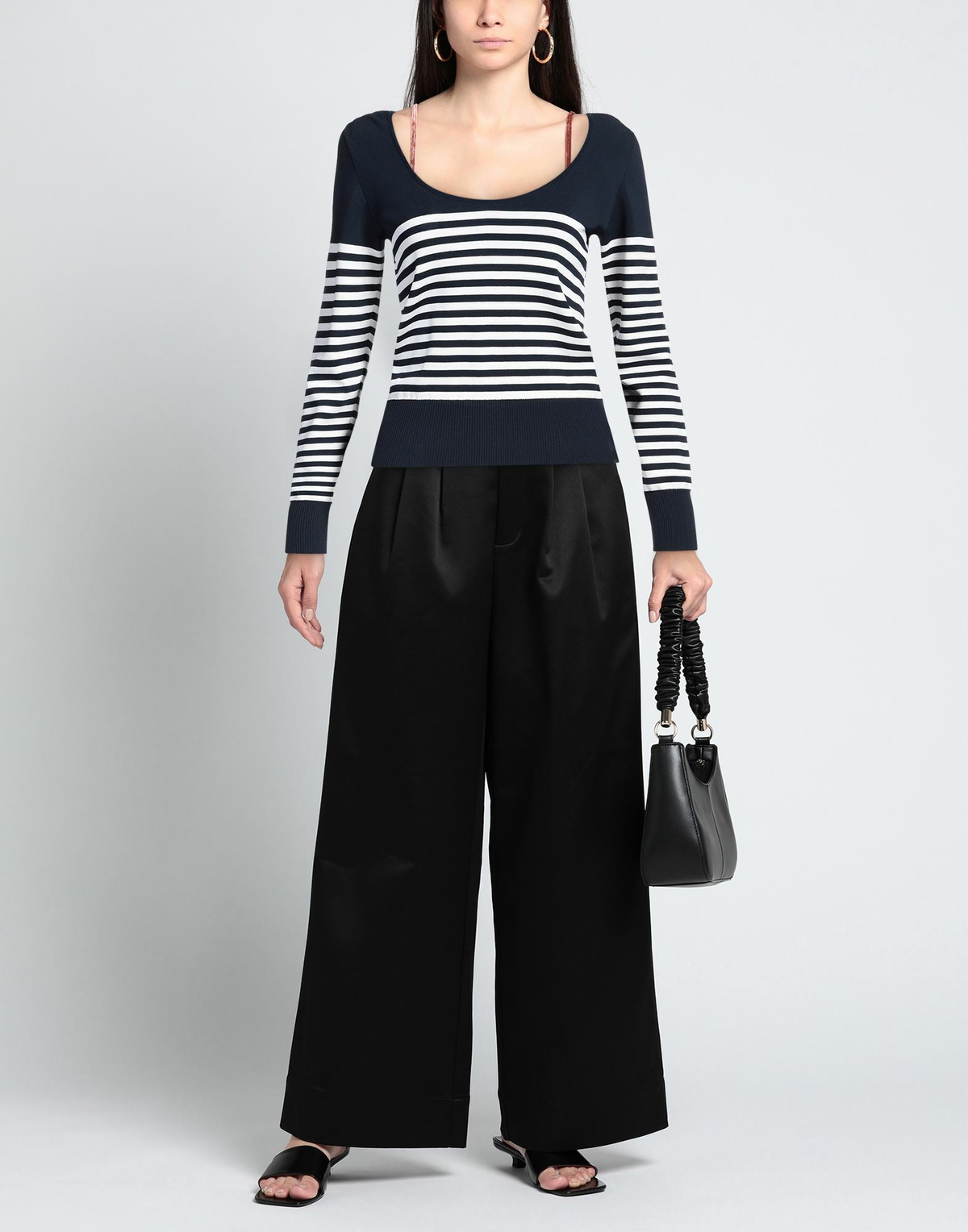 Cedric Charlier Womens Sweater in Navy