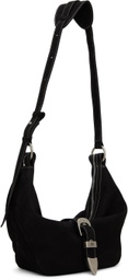 Marge Sherwood Black Belted Medium Bag