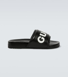 Gucci - Logo leather slides
