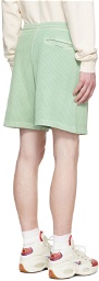 Reebok Classics Green Cotton Shorts