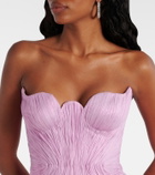Maria Lucia Hohan Jasleen silk tulle corset gown