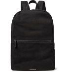 Common Projects - Suede Backpack - Men - Black