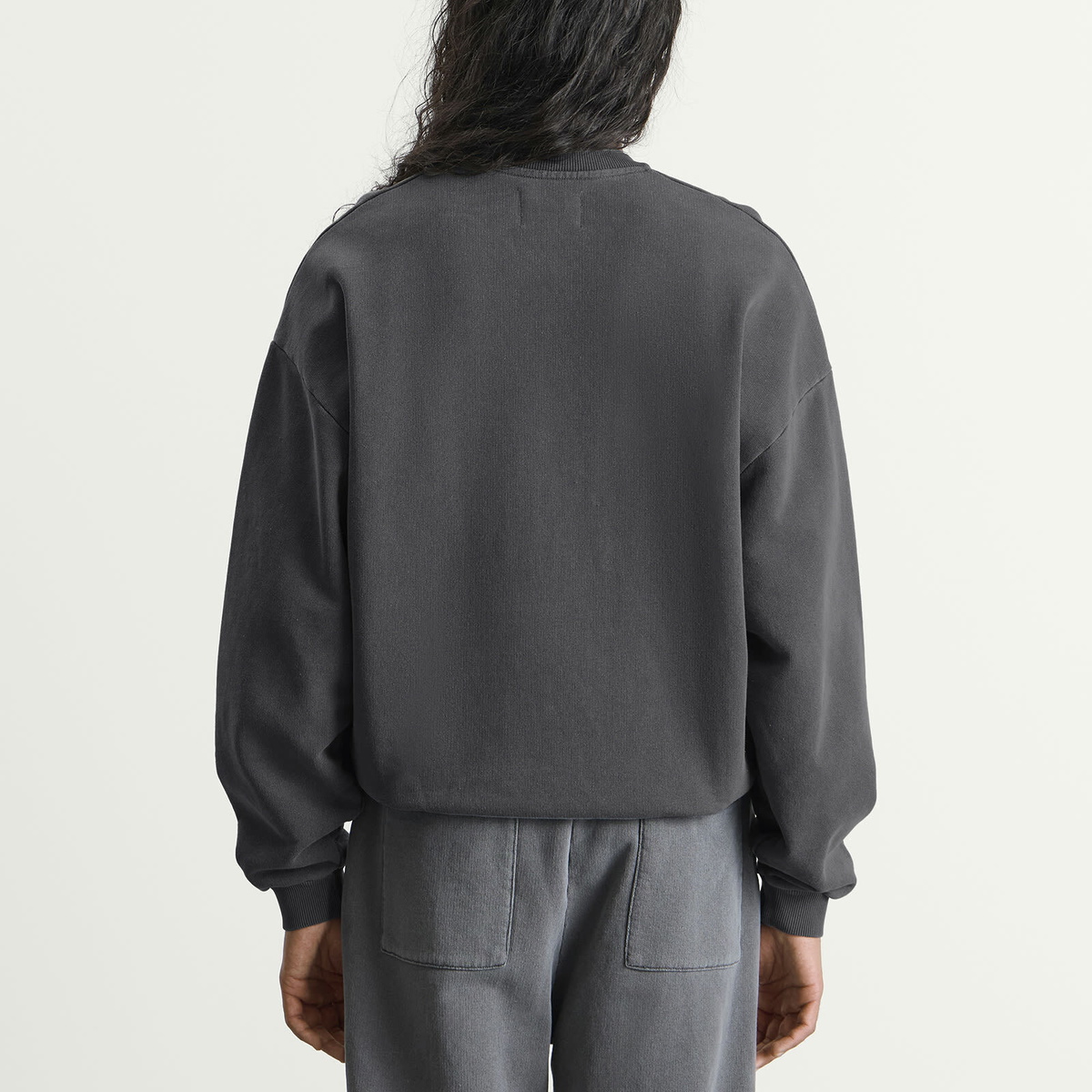 MKI Men's Uniform Crewneck in Pigment Black