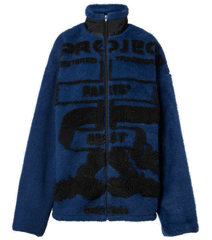 Photo: Y/Project Jacquard fleece jacket