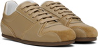 Moschino Taupe Tennis Sneakers