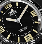 Oris - Divers Heritage Sixty-Five 40mm Stainless Steel and Rubber Watch - Men - Black