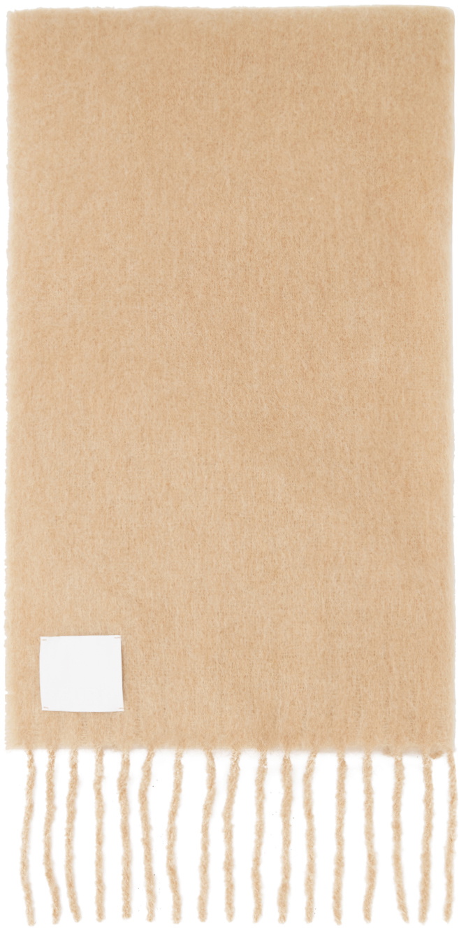 Teurn Studios SSENSE Exclusive Beige Oversized Scarf