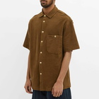 YMC Men's Screech Shirt in Brown