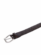 Orciani Wide Dark Brown Belt