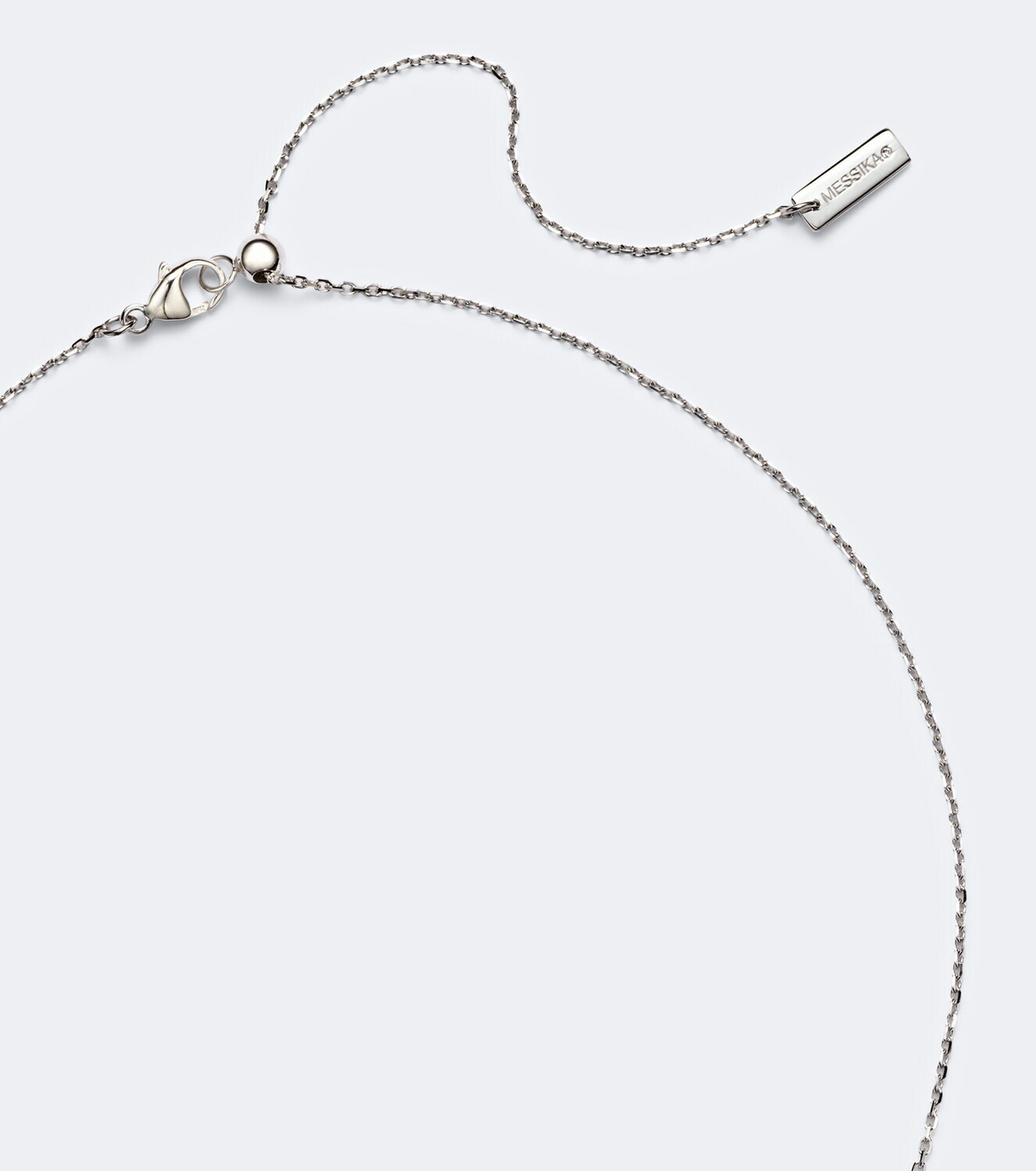 Messika Joy 18kt white gold pendant necklace with diamonds