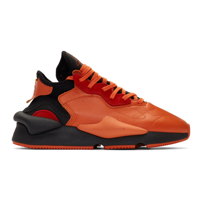 Photo: Y-3 Orange Kaiwa Sneakers