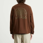 KA_YO_Prototype Men's Half Zip Base Layer in Burnt Wine