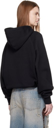 AMIRI Black MA Drop Shoulder Hoodie