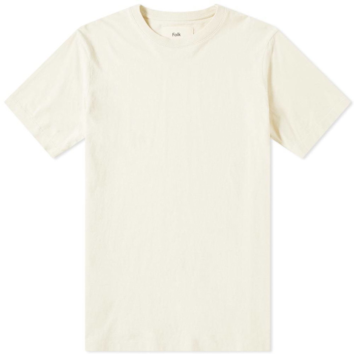 Photo: Folk Subtle Contrast Sleeve Tee