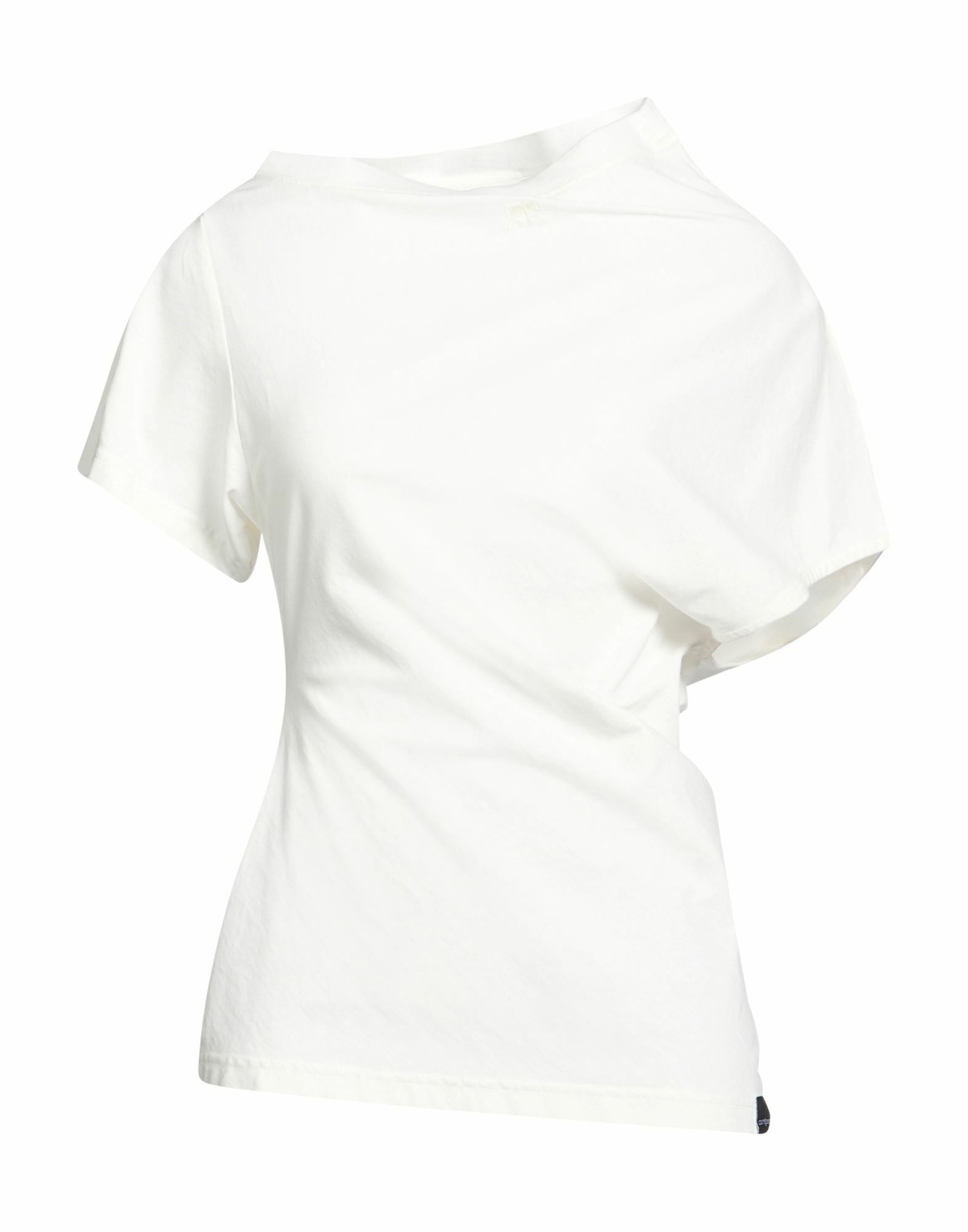 Courrèges Womens T-shirt in White
